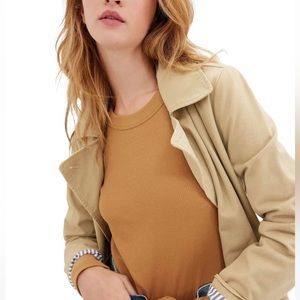 GAP Slouchy Waffle Thermal Top